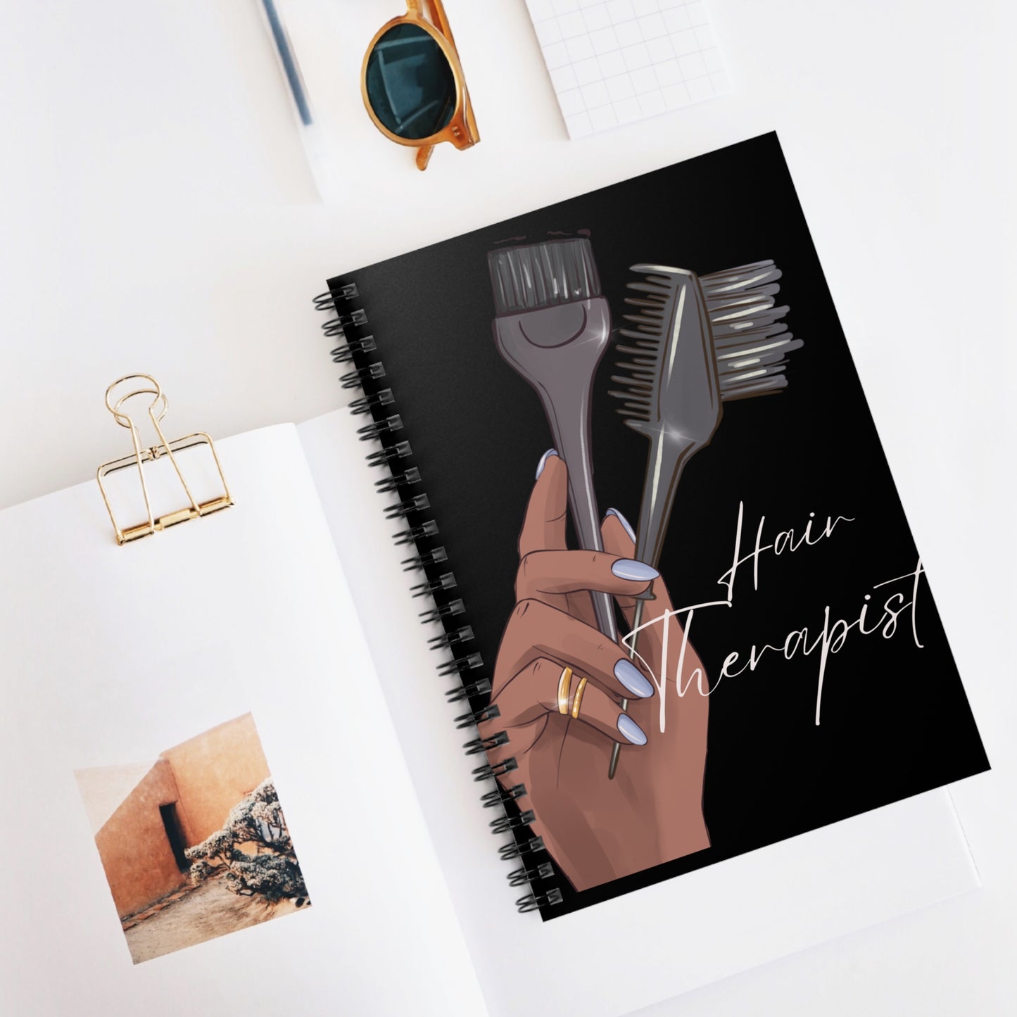 Hair Therapist Spiral Notebook