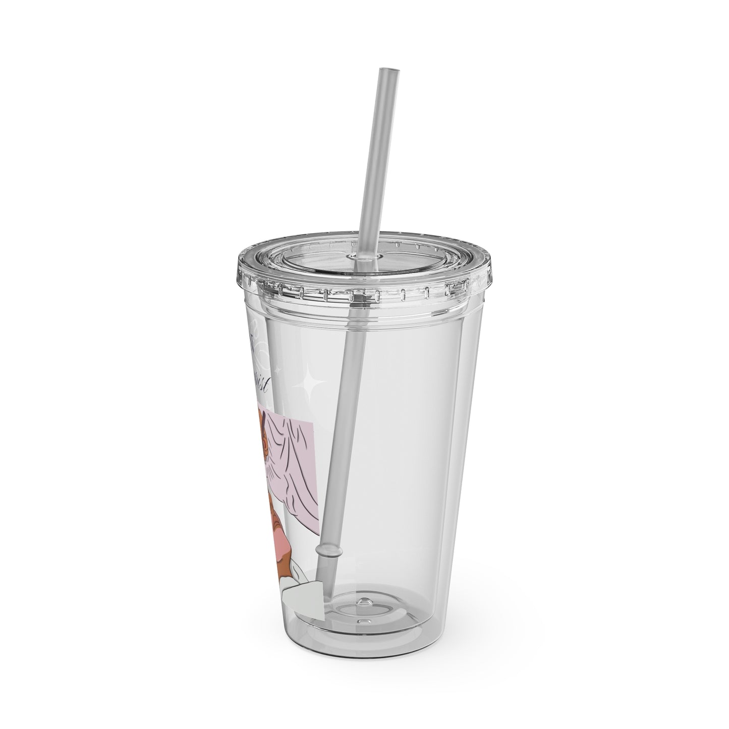 Sunsplash Tumbler with Straw