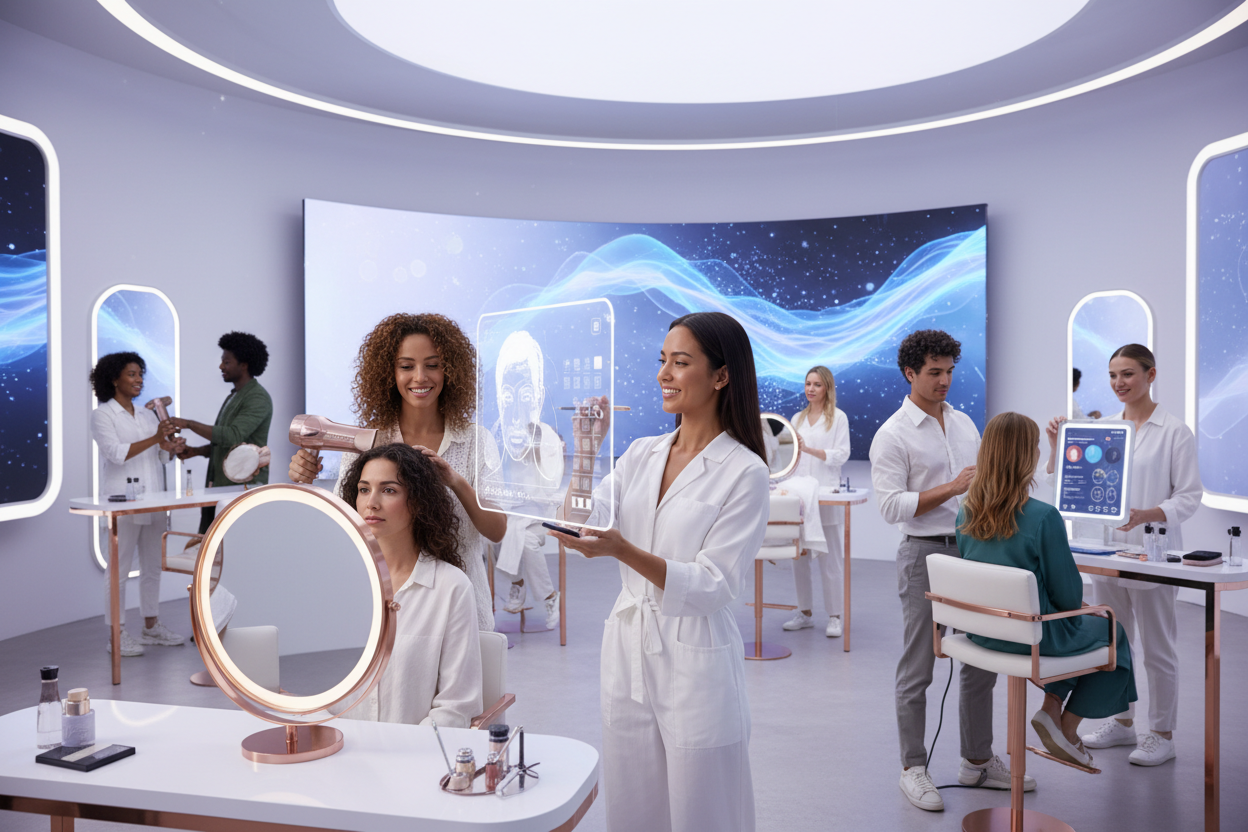 AI and beauty professionals 