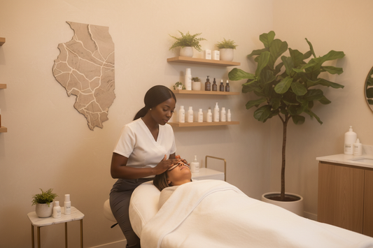 make the esthetician black 