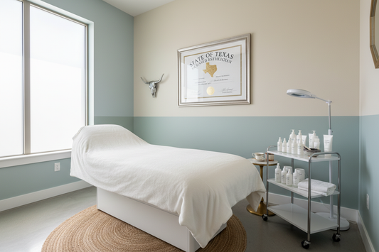 state of texas licensed esthetician